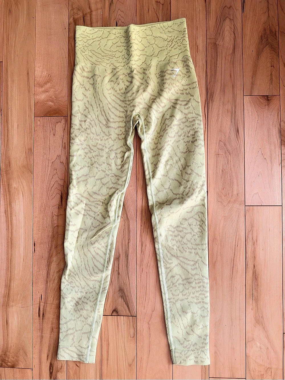 GYMSHARK Adapt Animal Seamless Leggings Green XS